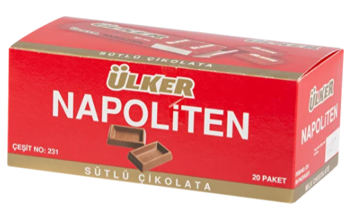 Ülker Napoliten Sütlü Çikolata 33 g