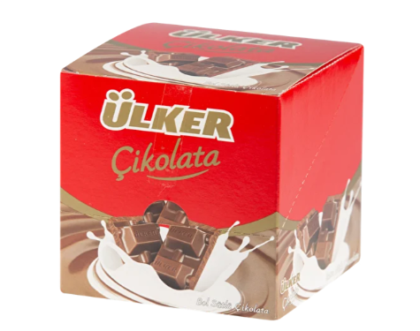 Ülker Çikolata Sütlü Kare 60 g