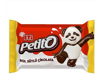 Eti Petito Ayıcık Çikolata 8 g 48'li