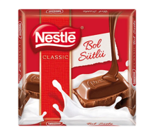 Nestle Classic Sütlü Kare Çikolata 60 g